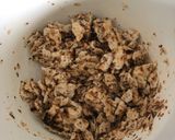 A picture of step 1 of Fried matzo.