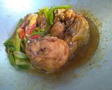 Foto langkah ke 3 dari resep Ayam Kecap mix labu siam.