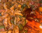 A picture of step 1 of Baked Shawarma Rolls.
