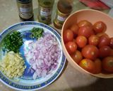 A picture of step 2 of Homemade Salsa.