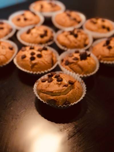 Magdalenas sin gluten, sin lactosa en Monsieur Cuisine Plus