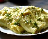 নুডুলস স্যালাড অমেলেট (noodles salad omelette Recipe Bengali) রেসিপির ধাপ 3 ছবি