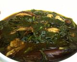 A picture of step 6 of Blue Whiting (Panla)Ewedu Soup.