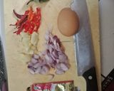 Foto langkah ke 1 dari resep Tumis labu siam wortel telur orak arik.