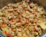 Foto del paso 8 de la receta: Empanada de pollo con manzana