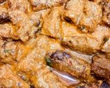 A picture of step 6 of Seekh kabab ka salan.
