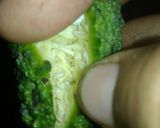 A picture of step 1 of Stuffed masala karela / bittergourd.