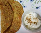 A picture of step 2 of Mix vegetable paratha.