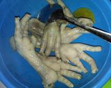 Foto langkah ke 1 dari resep Cilok ceker kuah seblak pedeess seger...