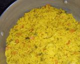 صورة لخطوة 7 من وصفة أرز بالخضار مع دجاج مشوي