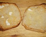 A picture of step 2 of Barros Jarpa Sandwich.