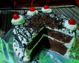 Foto langkah ke 11 dari resep Brownies Birthday cake.