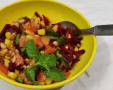 A picture of step 6 of High Protein salad.