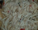 A picture of step 1 of Yam fritter.