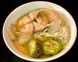 A picture of step 7 of Bún Mắm.