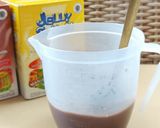 Foto langkah ke 2 dari resep Es Choco Hazelnut Pudding.