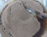 A picture of step 3 of Dates Chocolate cake.