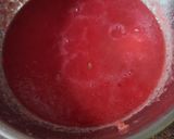 A picture of step 1 of Watermelon pudding.
