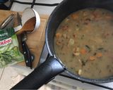 Tárkonyos csirkeleves recept fázis 2 fotója