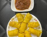 Gambar langkah 6 resipi Roti Jala sukatan cawan (R189).