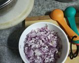 A picture of step 3 of Sarson Da Saag.