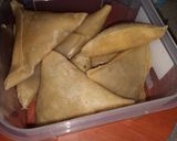 A picture of step 6 of Beef Samosas.