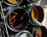 A picture of step 12 of Tri colour chutney.