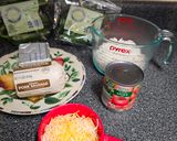 A picture of step 1 of Sausage Stuffed Jalapeno Poppers.