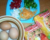 A picture of step 1 of Indomie and egg 2.