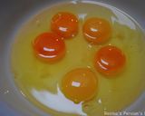 A picture of step 1 of A  Persian thick crepe (Qheyganakh  khagineh).