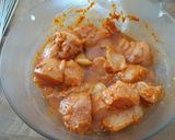 Une image de l'étape 2 de Brochettes de poulet - marinade curry.