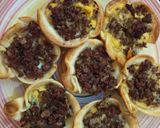 Foto del paso 4 de la receta: Mini tartas de carne y queso