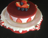 Foto del paso 8 de la receta: Tarta de fresa sin horno 🤪🤪🤪 deliciosa