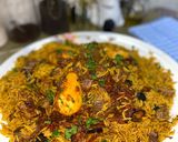 صورة لخطوة 5 من وصفة كبسة لحم بحمسة الباذنجان 🤤♥️