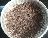 A picture of step 6 of Chocolate dry fruit spongcake.