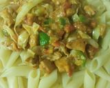 A picture of step 8 of Penne pasta 🍝.