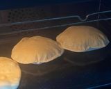 A picture of step 3 of Egyptian Whole Wheat Flatbread on the Stovetop.
