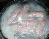 Hình bước làm 2 của món Lạp xưởng luộc