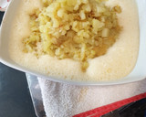 Foto del paso 4 de la receta: Salmón a la plancha con guarnición de setas y tortilla