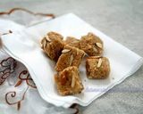 A picture of step 4 of Peanut barfi.