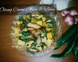 Foto langkah ke 4 dari resep Oseng Cumi Asin & Tahu.