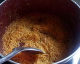 A picture of step 2 of Seviyan kheer.