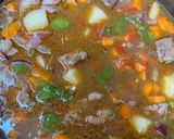 A picture of step 6 of Beef potatoes soup.