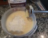 Foto del paso 3 de la receta: Tarta de queso con chocolate y tortas de aceite de Inés Rosales al horno