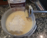 Foto del paso 3 de la receta: Tarta de queso con chocolate y tortas de aceite de Inés Rosales al horno