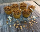 Foto del paso 8 de la receta: Panna cotta de calabaza con crujiente de avena y galletas 🎃🥄