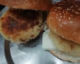 Poha Aloo Tikki Burger recipe step 7 photo