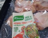 Foto del paso 2 de la receta: Pollo al horno con boniatos y cebollas