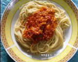 Foto langkah ke 6 dari resep Spaghetti Saos Enoki.