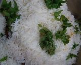 A picture of step 4 of Sindhi Biryani.